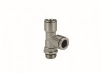 R44 Push - In BSPPM Swivel Side Tee
